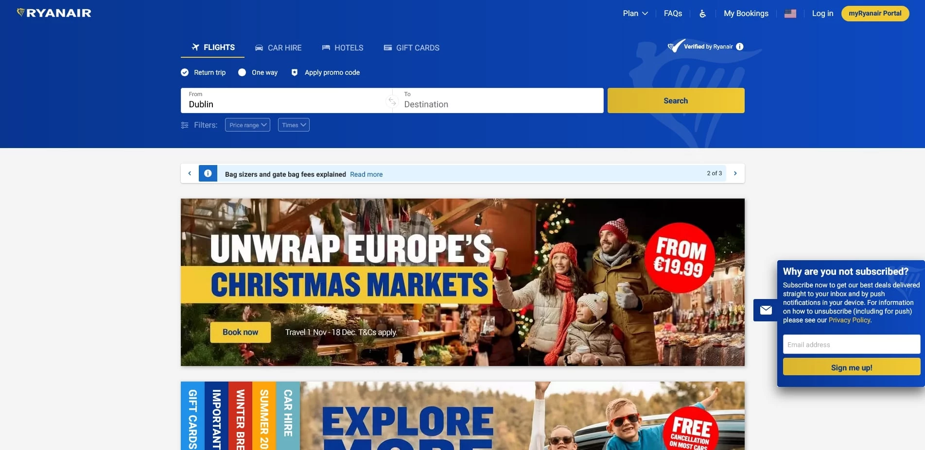 Ryanair Promo Code